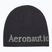 Pánska zimná čiapka Czapka Aeronautica Militare 262CU0093UL00450 jet black