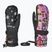 Detské snowboardové rukavice Level Junior Mitt hot pink