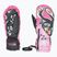 Detské lyžiarske rukavice Level Lucky Mitt hot pink