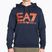 Pánska mikina EA7 Emporio Armani Train Logo Series Oversize Logo Hoodie Coft navy blue