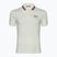 Pánske tričko EA7 Emporio Armani Golf Pre Polo Check silver birch