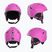 Detská lyžiarska prilba Briko Makalu Jr shiny pink/white