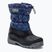 CMP Sneewy námornícka modrá a ružová juniorské snehové topánky 3Q71294J