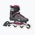 Dámske kolieskové korčule Rollerblade Macroblade 90 W black/burgundy/ocean green