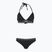 Dámske dvojdielne plavky EA7 Emporio Armani Logo Tape Bikini Triangle black
