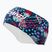 Bežecká čelenka Crazy Fast Cut print leila blue