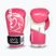 Boxerské rukavice Rival RB7 Fitness Plus Bag pink/white