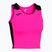 Dámske bežecké tričko Joma Record II Top fluor pink/black