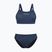 Dámske dvojdielne plavky Orca Core Bikini deep blue print