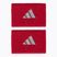 Potítka na zápästie adidas Wristband L 2 ks red/grey