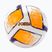 Futbalová lopta Joma Dali II fluor white/fluor orange/purple veľkosť 4 futbalové