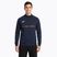 Pánska bežecká mikina Joma Record III Full Zip navy
