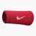 Potítka Nike Swoosh Doublewide 2 ks univerzitná červená/biela