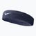 Čelenka Nike Swoosh Headband obsidian/white