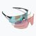 Cyklistické okuliare Tifosi Rail Xc Clarion crystal smoke/clarion blue/ac red/clear