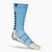 TRUsox Mid-Calf Thin svetlomodré futbalové ponožky CRW300