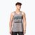 Pánske športové tielko NEBBIA Washed-Off Stringer Max Out light grey