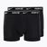 Pánske boxerky Nike Everyday Cotton Stretch Trunk 2Pk IEV black