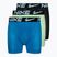 Pánske boxerky Nike Dri-Fit Essential Micro Boxer Brief 3 páry black/green/blue