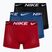 Pánske boxerky Nike Dri-Fit Essential Micro Trunk 3 páry black/red/blue