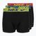 Pánske boxerky Nike Dri-Fit Essential Micro 3 pairs blklightcrimson/ brightcitron/evergreenaur
