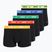 Pánske boxerky Nike Cotton Stretch Trunk 5 pairs blue velvet