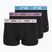 Pánske boxerky Nike Cotton Stretch Trunk 3 pack charcoal heather