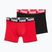 Pánske boxerky PUMA Everyday Basic 2 páry red/black