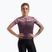 Dámsky cyklistický dres Rogelli Essential Graphic burgundy/coral