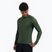 Pánsky cyklistický dres longsleeve Rogelli Essential II green