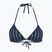 Tommy Hilfiger Triangle Rp Print flag chain vrchný diel plaviek dark night navy