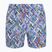 Pánske plavecké šortky Tommy Hilfiger SF Medium Drawstring Print multi monogram blue spell