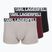 Pánske boxerky KARL LAGERFELD Bold Elastic Trunk 3 páry windsor/black/ash