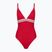 Tommy Hilfiger dámske jednodielne plavky Triangle One Piece Rp Ext primary red