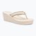 Dámske žabky Tommy Hilfiger Wedge Beach Sandal muslin