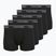 Pánske boxerky Calvin Klein LV00NB4413 Brief 5 párov black