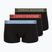Boxerky Tommy Hilfiger Trunk WB 3 pairs brick blue/terra red/army green