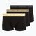 Pánske boxerky Tommy Hilfiger Trunk WB 3 pairs black/citronella/woodridge