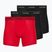 Pánske boxerky Calvin Klein LV00NB4576 Boxer Brief black/goji berry/black