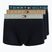 Pánske boxerky Tommy Hilfiger Trunk WB 3 pack nb//saf canvas/mnty grey/deep spru