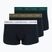 Pánske boxerky Tommy Hilfiger Trunk WB 3 pack nb//white/orna green/utility olive