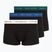Pánske boxerky Tommy Hilfiger Trunk WB 3 pack nb//opu blu/orna green/ivory silk