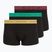Pánske boxerky Tommy Hilfiger Trunk Metallic gold/burgundy/green