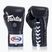 Boxerské rukavice Fairtex Pro Competition Locked Thumb Leather blue