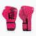 Boxerské rukavice Fairtex Microfiber pink/black barefoot