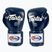 Boxerské rukavice Fairtex Super Sparring - Locked Thumb blue