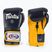 Boxerské rukavice Fairtex Heavy Hitter's Mexican Style blue/yellow
