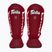 Odnímateľné chrániče holení Fairtex In-Step A.K.A. tibia protectors. "Twister" červená