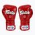 Boxerské rukavice Fairtex Stylish Angular Sparring - Locked Thumb red