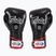 Štýlové boxerské rukavice Fairtex Angular Sparring - uzamknutý palec čierna/biela/červená